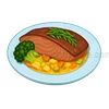 Cookingdom Game Level 18 Salmon Screenshot