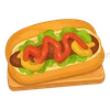 Cookingdom Game Level 3 Hotdog Screenshot